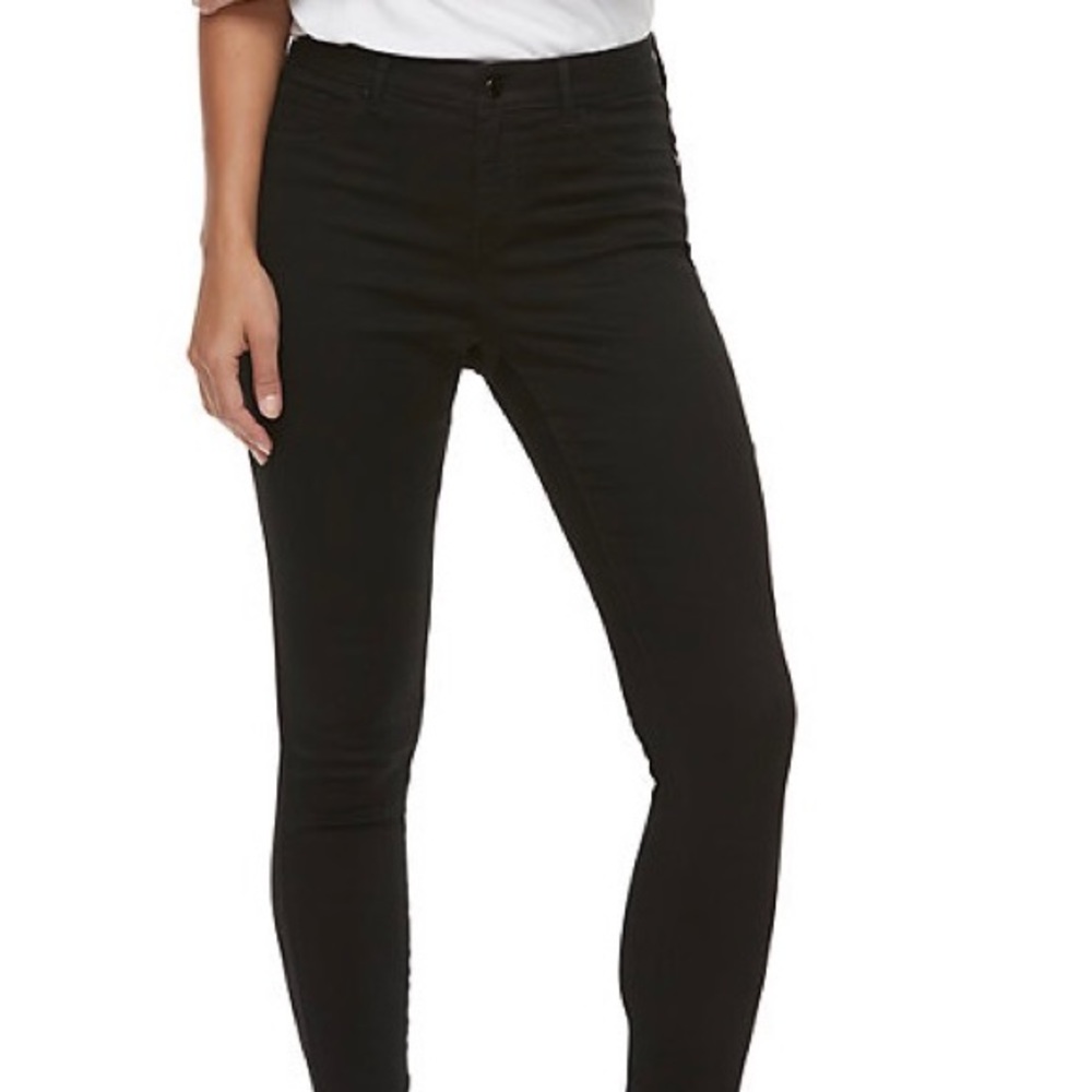 Jennifer Lopez Black Jeans Size 6